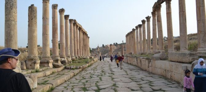 Pe străzile din Jerash – un oraș greco-roman (5)